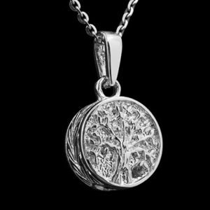 Colgantes para cenizas de animales de Plata Ley 925