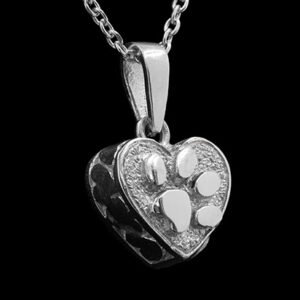 Colgantes para cenizas de animales de Plata Ley 925